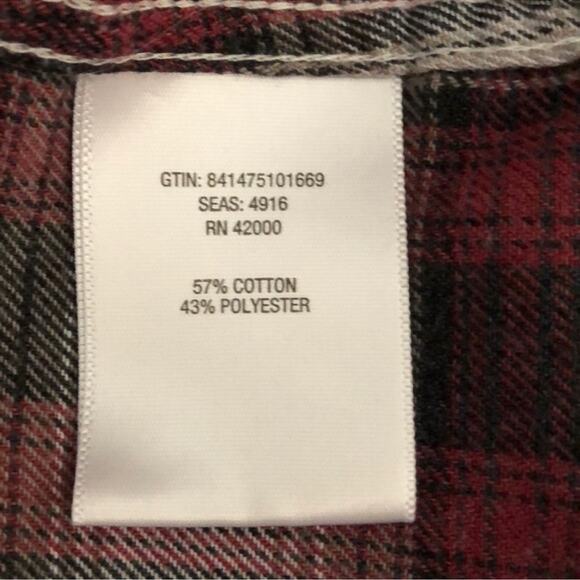 Adam Levine | Plaid Button Down Size S - Picture 4 of 6